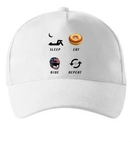 Кепка Sleep Eat Ride Repeat Кепка Sleep Eat Ride Repeat