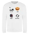 Свитшот Sleep Eat Ride Repeat Белый Свитшот Sleep Eat Ride Repeat Белый фото