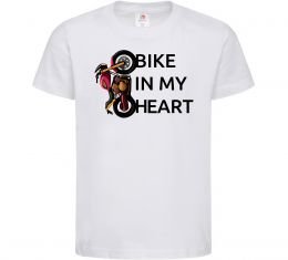 Дитяча футболка Bike in my heart Дитяча футболка Bike in my heart