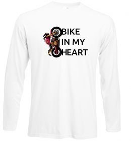 Лонгслив Bike in my heart