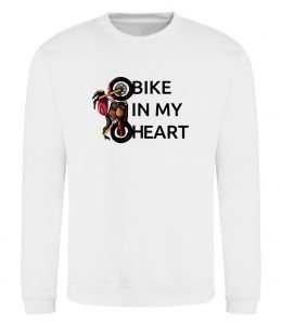 Світшот Bike in my heart Світшот Bike in my heart