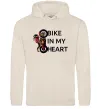 Женская толстовка (худи) Bike in my heart Таш фото