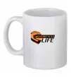 Чашка керамічна Motorcycle Life Білий Чашка керамічна Motorcycle Life Білий фото