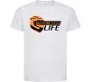 Детская футболка Motorcycle Life Белый Детская футболка Motorcycle Life Белый фото