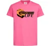 Детская футболка Motorcycle Life Ярко-розовый Детская футболка Motorcycle Life Ярко-розовый фото