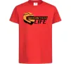 Детская футболка Motorcycle Life Красный Детская футболка Motorcycle Life Красный фото