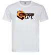 Чоловіча футболка Motorcycle Life Білий Чоловіча футболка Motorcycle Life Білий фото