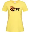 Жіноча футболка Motorcycle Life Лимонний фото