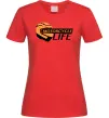 Жіноча футболка Motorcycle Life Червоний фото