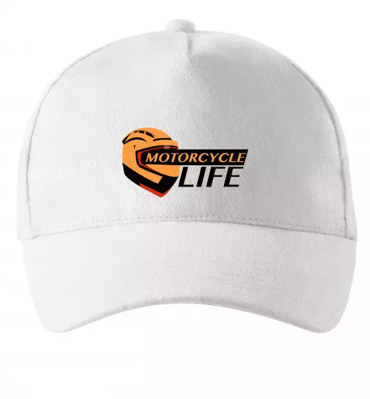 Кепка Motorcycle Life Белый фото