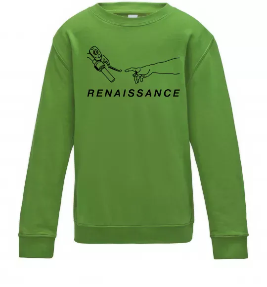 Детский Свитшот RENAISSANCE Лаймовый фото