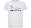 Дитяча футболка RENAISSANCE Білий фото