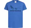 Дитяча футболка RENAISSANCE Яскраво-синій фото