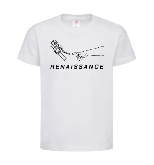 Детская футболка RENAISSANCE Белый фото