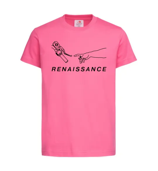 Детская футболка RENAISSANCE Ярко-розовый фото