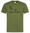 Чоловіча футболка RENAISSANCE Оливковий Чоловіча футболка RENAISSANCE Оливковий фото