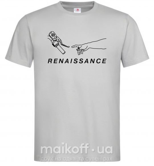 Мужская футболка RENAISSANCE Серый фото