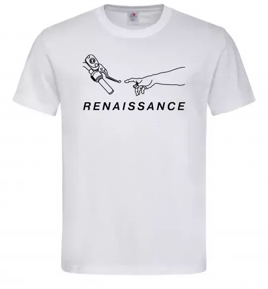Чоловіча футболка RENAISSANCE Білий фото