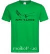 Чоловіча футболка RENAISSANCE Зелений фото