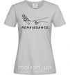 Женская футболка RENAISSANCE Серый фото