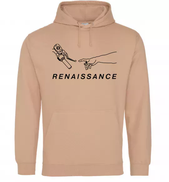Чоловіча толстовка (худі) RENAISSANCE Пісочний фото