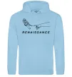 Чоловіча толстовка (худі) RENAISSANCE Блакитний фото
