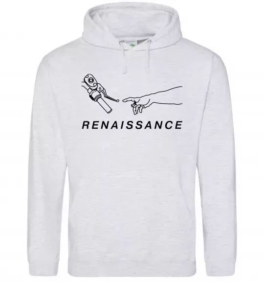 Жіноча толстовка (худі) RENAISSANCE Сірий меланж фото