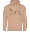 Жіноча толстовка (худі) RENAISSANCE Пісочний фото