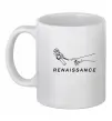 Чашка керамічна RENAISSANCE Білий фото