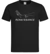 Чоловіча футболка RENAISSANCE Чорний Чоловіча футболка RENAISSANCE Чорний фото