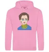 Женская толстовка (худи) Леся Українка Розовый фото