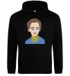 Чоловіча толстовка (худі) Леся Українка Чорний Чоловіча толстовка (худі) Леся Українка Чорний фото