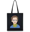 Эко-сумка Леся Українка Черный фото