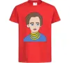 Дитяча футболка Леся Українка Червоний Дитяча футболка Леся Українка Червоний фото