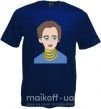 Чоловіча футболка Леся Українка Глибокий темно-синій фото