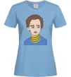 Женская футболка Леся Українка Голубой фото