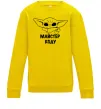 Детский Свитшот Майстер Коду Солнечно желтый фото