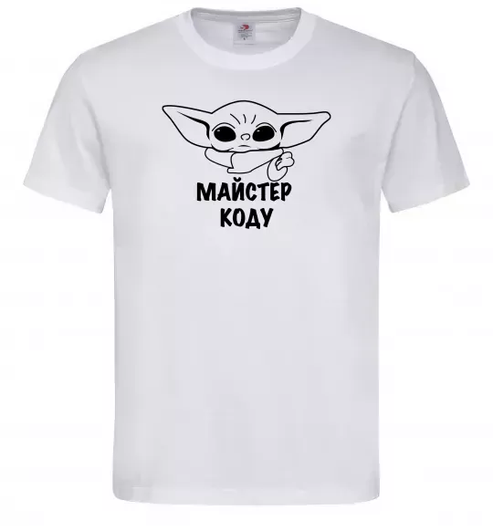 Мужская футболка Майстер Коду Белый фото