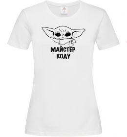 Жіноча футболка Майстер Коду Жіноча футболка Майстер Коду