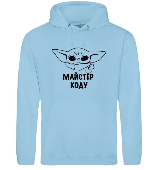 Жіноча толстовка (худі) Майстер Коду Блакитний фото