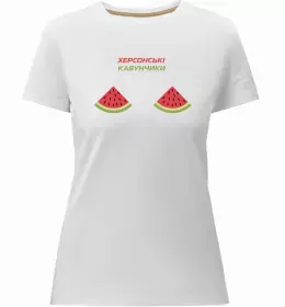 Женская премиум футболка