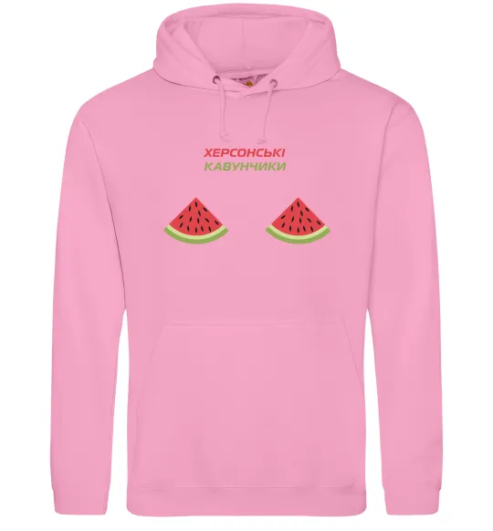 Жіноча толстовка (худі) Херсонські кавунчики Рожевий фото