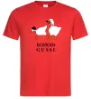 Мужская футболка Бойові GUSSI Красный фото