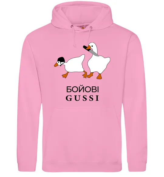 Женская толстовка (худи) Бойові GUSSI Розовый фото