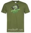 Мужская футболка DRAGON 2024 Оливковый фото