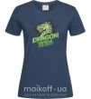 Жіноча футболка DRAGON 2024 Темно-синій фото