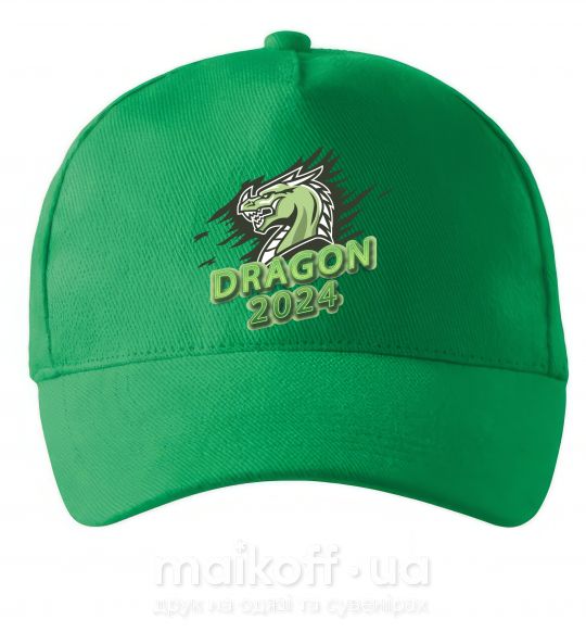 Кепка DRAGON 2024 Зеленый фото