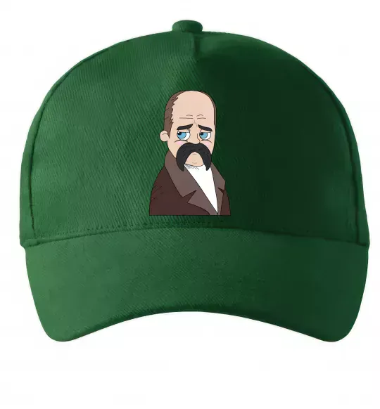 Кепка Тарас Шевченко Темно-зеленый фото