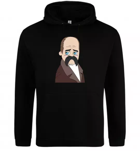 Чоловіча толстовка (худі) Тарас Шевченко Чорний фото