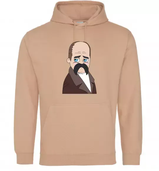 Чоловіча толстовка (худі) Тарас Шевченко Пісочний фото